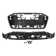 Решітка радіатора Full Black ( стиль S6 ) під дистронік на Audi A6 C8 2023-2024 року