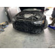 Решітка радіатора Full Black ( стиль S6 ) під дистронік на Audi A6 C8 2023-2024 року