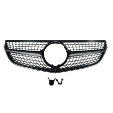 Решітка радіатора Black ( з місцем під камеру ) Diamond на Mercedes-Benz E-Class Coupe C207 2013-2017 року