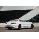 Дифузор ( заднього бампера ) Silver Black ( стиль S63 AMG ) на Mercedes-Benz S-Class Coupe C217 2015-2017 року