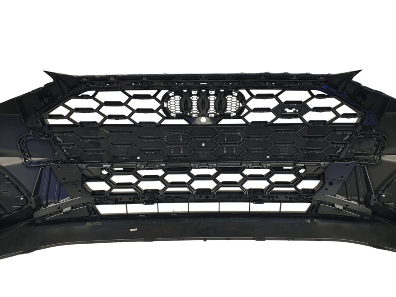 Передній бампер  ( S-Line ) V2 на Audi A4 B9 2019-2023 року