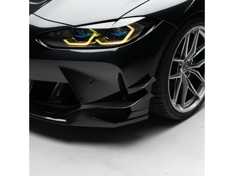 Губа ( Карбон )  ( канарди ) V2 на BMW M3 G80 / G81 2021-2026 року