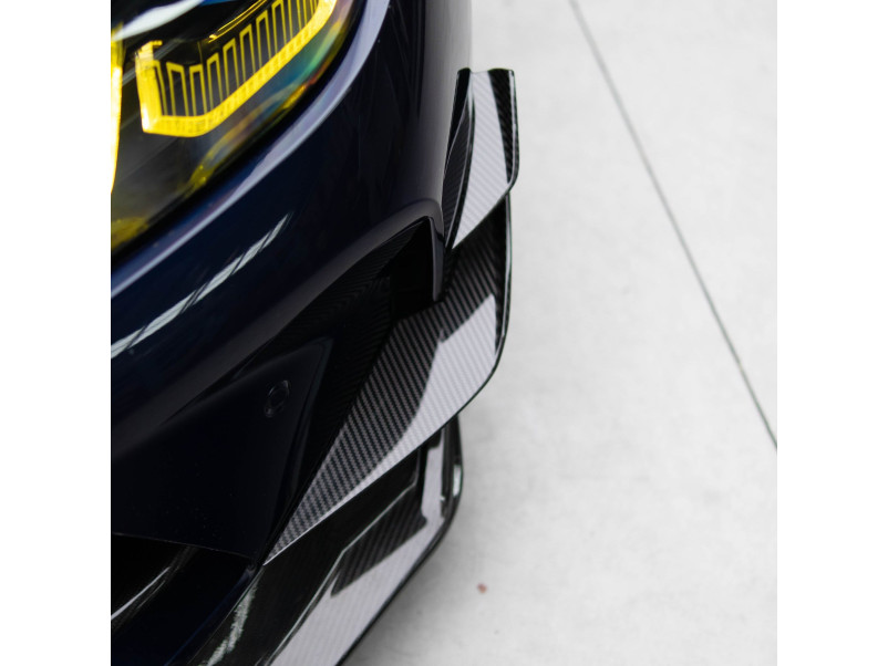 Губа ( Карбон )  ( канарди ) V2 на BMW M3 G80 / G81 2021-2026 року