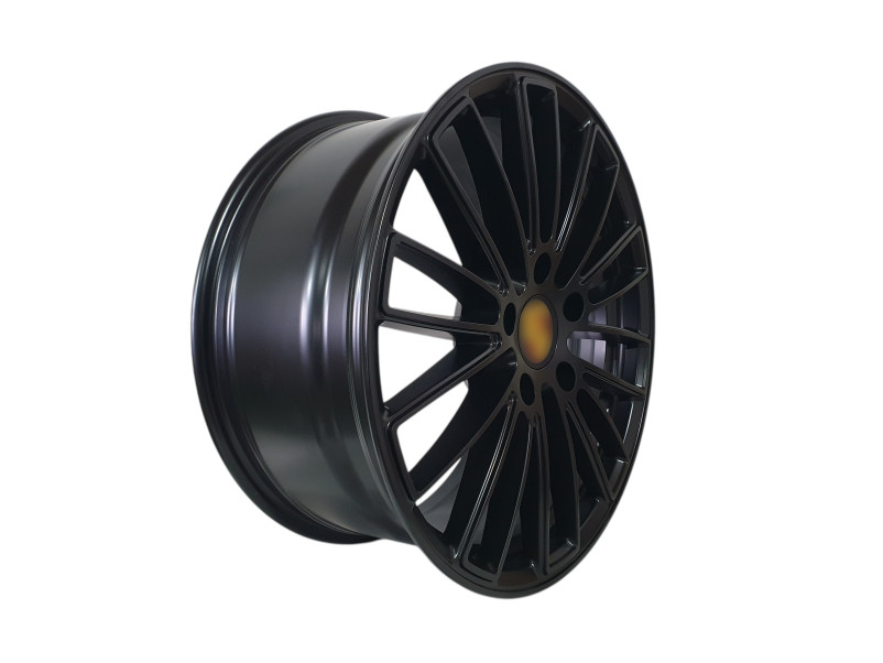 R19 Satin Black Диски ( різноширокі ) на Porsche Cayenne 958 2010-2014 року