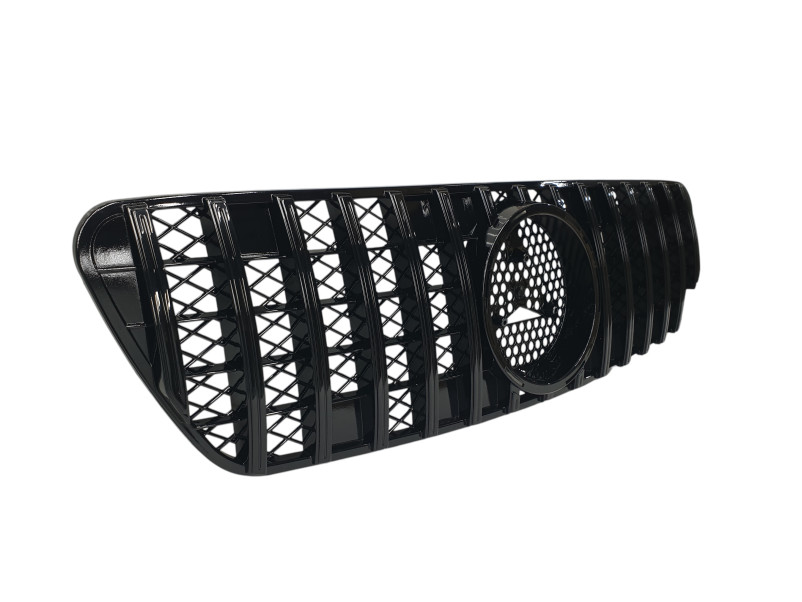 Решітка радіатора Full Black GT на Mercedes-Benz ML-Class W163 1997-2005 року
