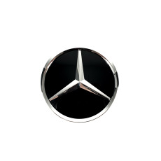 Логотипи Chrome  скляний ( муляж дистроніка ) на Mercedes-Benz S-Class Coupe C217 2015-2017 року