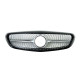 Решітка радіатора  Diamond Silver / Black Rim Classic на Mercedes-Benz C-Class W205 2014-2018 року