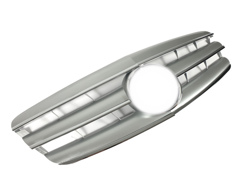 Решітка радіатора Silver CL на Mercedes-Benz S-Class W221 2005-2009 року