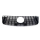 Решітка радіатора Full Black GT на Mercedes-Benz ML-Class W164 2008-2011 року
