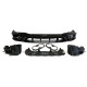 Дифузор ( заднього бампера ) Full Black ( стиль CLA45 AMG ) на Mercedes-Benz CLA-Class C118 2019-2023 року
