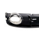 Дифузор ( заднього бампера ) Full Black / Chrome Pipe ( в стилі RS4 ) на Audi A4 B8 2011-2015 року