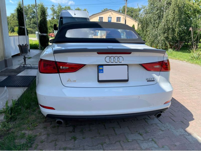 Спойлер Під покрас ( стиль RS3 ) на Audi A3 8V 2012-2016 року