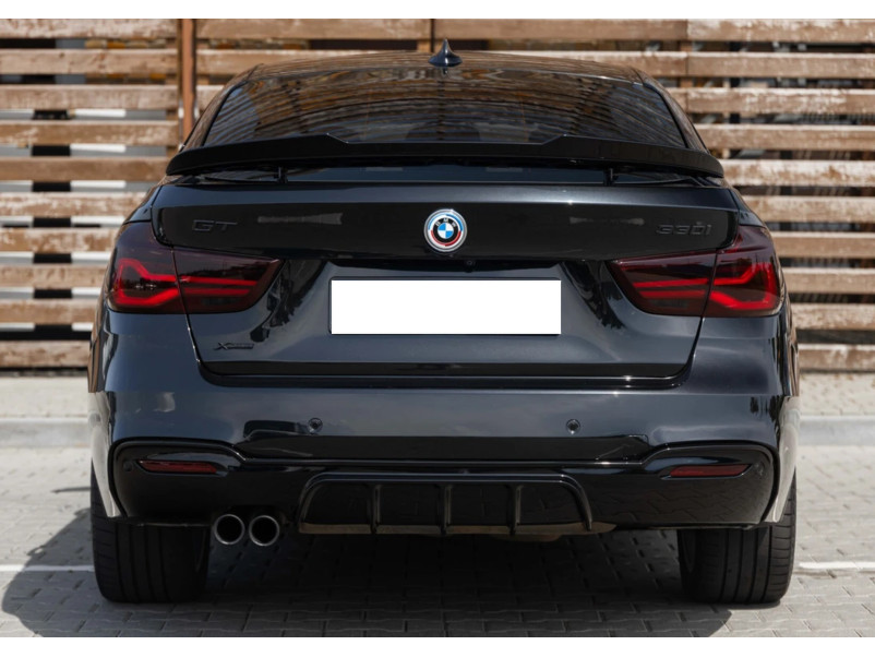 Дифузор ( заднього бампера ) Чорний глянець M-Performance 00-- на BMW 3 Series ( GT ) F34 2013-2019 року