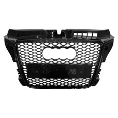 Решітка радіатора Full Black ( в стилі RS3 ) на Audi A3 8P 2008-2012 року
