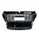Решітка радіатора Chrome Black ( в стилі S3 ) на Audi A3 8P 2008-2012 року