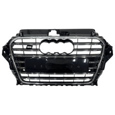 Решітка радіатора Chrome Black ( в стилі S3 ) на Audi A3 8V 2012-2016 року