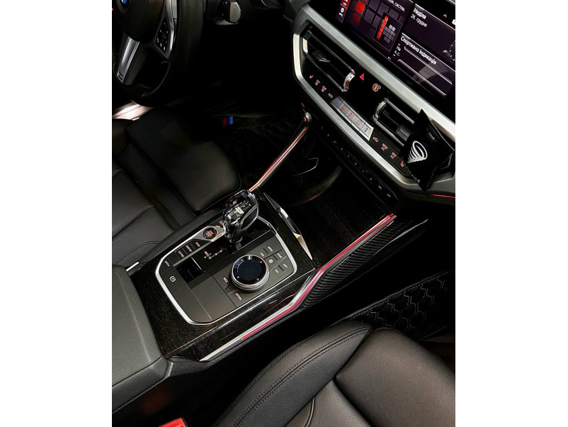 Кришталевий селектор КПП  ( з логотипом 3 ) на BMW 3 Series G20 / G21 2018-2022 року