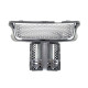Решітка радіатора  + жабра на Land Rover Range Rover Vogue L322 2010-2013 року