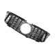 Решітка радіатора Full Black GT на Mercedes-Benz ML-Class W164 2005-2008 року