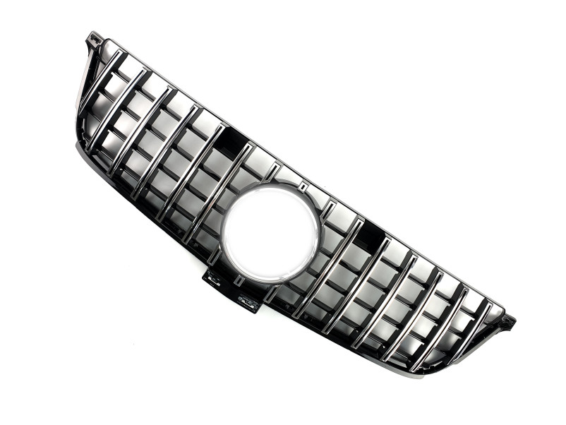 Решітка радіатора Chrome Black GT на Mercedes-Benz ML-Class W166 2011-2015 року