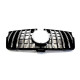 Решітка радіатора Chrome Black 3 Line GT на Mercedes-Benz GL-Class X164 2009-2012 року