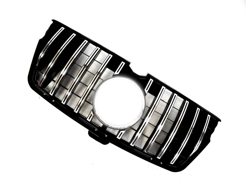 Решітка радіатора Chrome Black 3 Line GT на Mercedes-Benz GL-Class X164 2009-2012 року