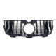 Решітка радіатора Full Black 2 Line GT на Mercedes-Benz GL-Class X164 2009-2012 року