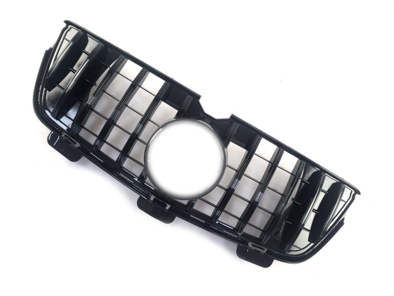 Решітка радіатора Full Black 2 Line GT на Mercedes-Benz GL-Class X164 2009-2012 року