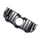 Решітка радіатора Full Black 2 Line GT на Mercedes-Benz GL-Class X164 2009-2012 року
