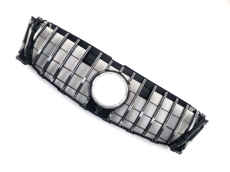 Решітка радіатора Chrome Black Normal GT на Mercedes-Benz GL-Class X166 2012-2015 року