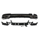 Дифузор ( заднього бампера ) Chrome Black / Chrome Pipe ( стиль AMG E63 )  на Mercedes-Benz E-Class W212 2013-2016 року