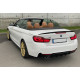 Леза на пороги Чорний глянець ( M-Performance ) на BMW 4 Series F32 / F33 2013-2020 року
