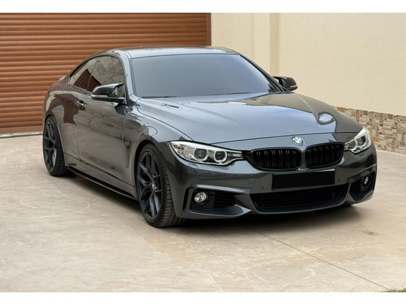 Леза на пороги Чорний глянець ( M-Performance ) на BMW 4 Series F32 / F33 2013-2020 року