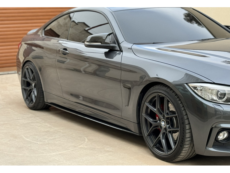 Леза на пороги Чорний глянець ( M-Performance ) на BMW 4 Series F32 / F33 2013-2020 року