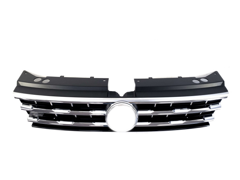 Решітка радіатора  ( стиль R-Line ) на Volkswagen Tiguan II 2015-2019 року