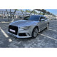 Передній бампер  ( в стилі RS6 Quattro ) на Audi A6 C7 2011-2014 року