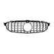 Решітка радіатора Chrome Black ( з місцем під камеру ) GT на Mercedes-Benz C-Class W205 2014-2018 року