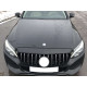 Решітка радіатора Chrome Black ( з місцем під камеру ) GT на Mercedes-Benz C-Class W205 2014-2018 року