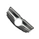 Решітка радіатора  Diamond Silver на Mercedes-Benz GLK-Class X204 2012-2015 року