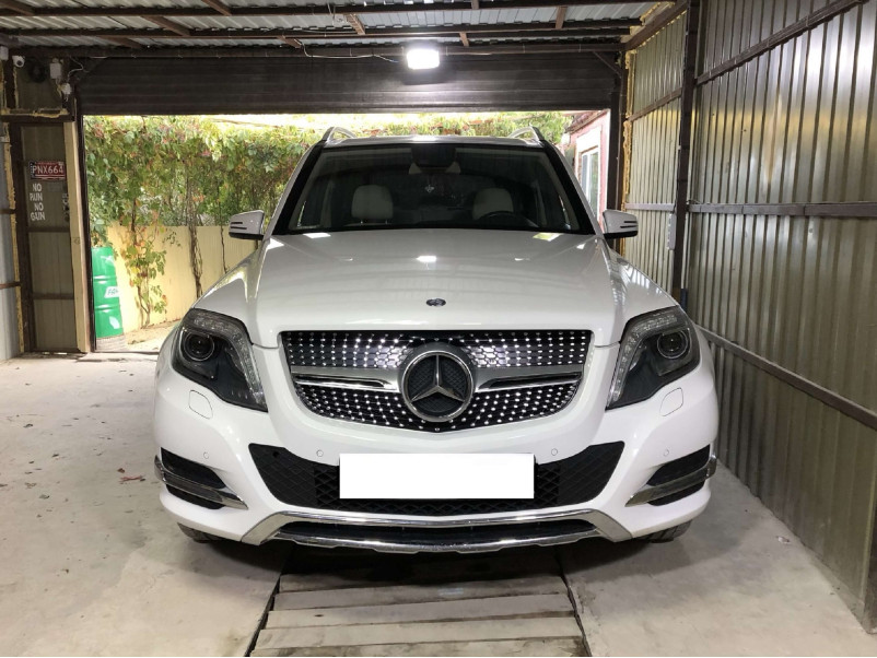 Решітка радіатора  Diamond Silver на Mercedes-Benz GLK-Class X204 2012-2015 року
