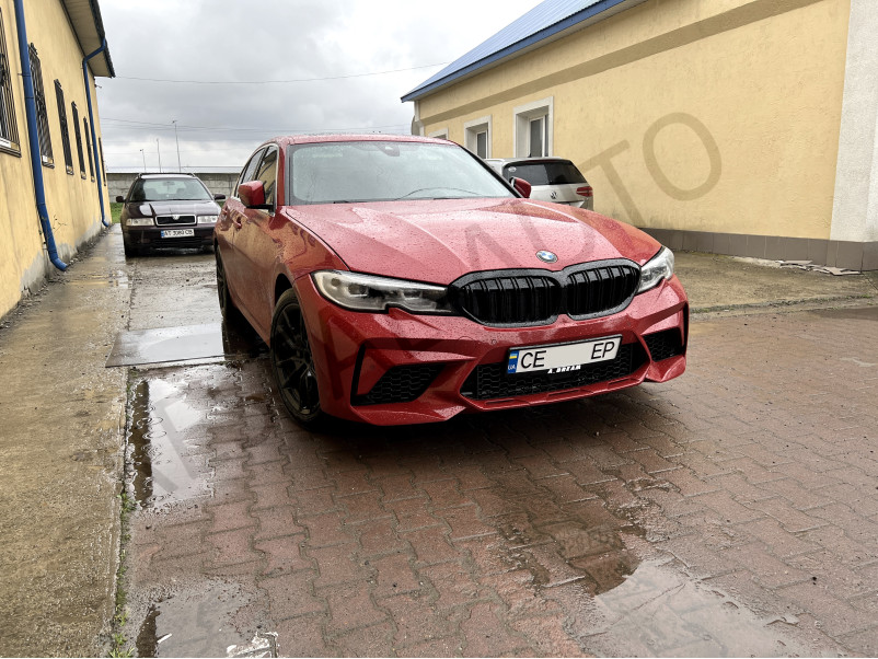 Передній бампер  ( стиль M2 ) на BMW 3 Series G20 / G21 2018-2022 року