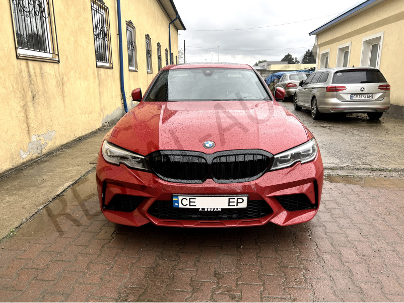 Передній бампер  ( стиль M2 ) на BMW 3 Series G20 / G21 2018-2022 року