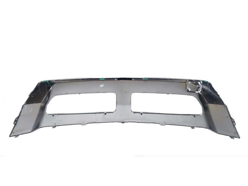 Накладки на бампер  передній Normal ( Хром ) на Mercedes-Benz ML-Class W166 2011-2015 року