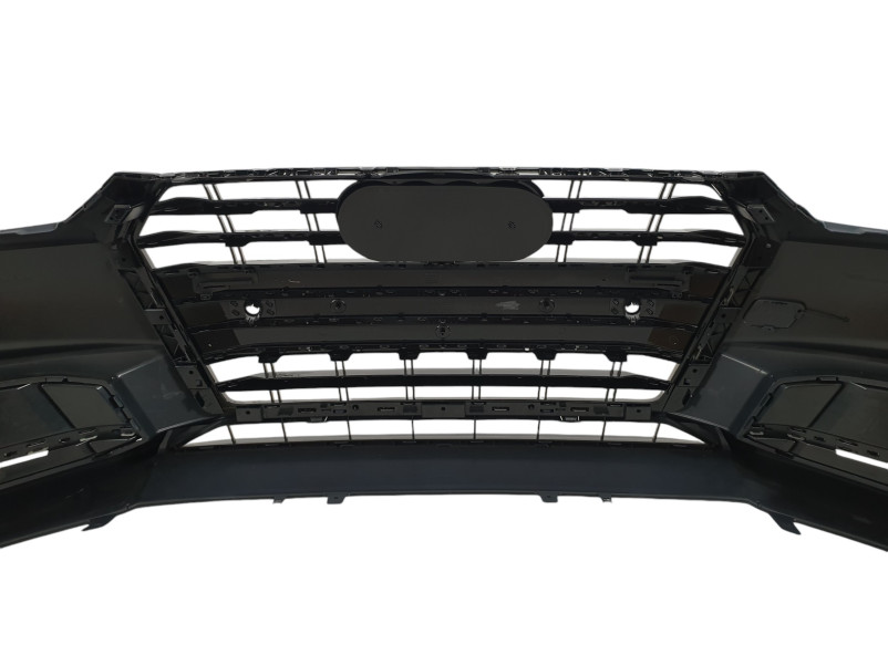 Передній бампер  ( стиль S4 ) під дистронік на Audi A4 B9 2015-2019 року