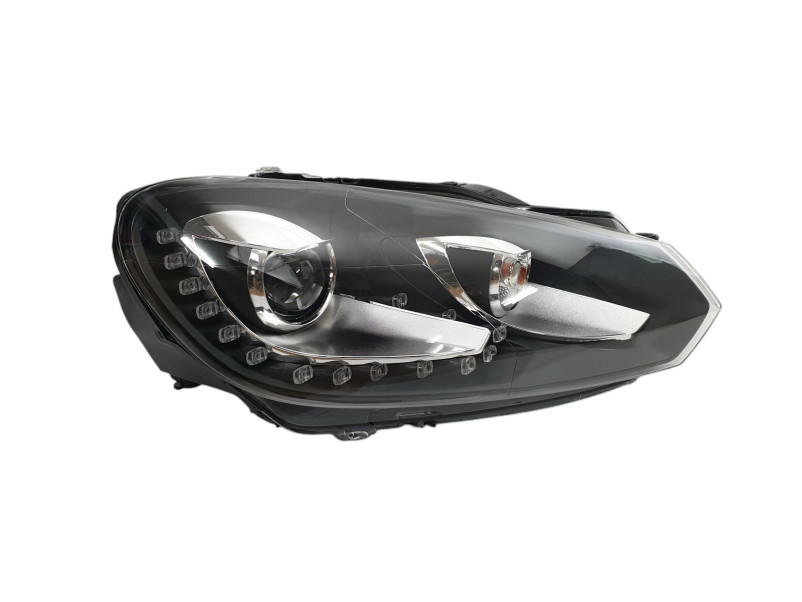 Передні фари  ( Xenon GTI ) Silver на Volkswagen Golf VI 2008-2012 року