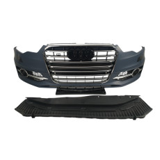 Передній бампер  ( S-Line ) V2 на Audi A6 C7 2011-2014 року