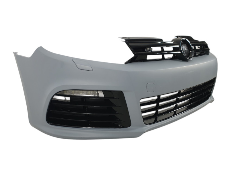 Передній бампер  ( стиль R20 ) на Volkswagen Golf VI 2008-2012 року