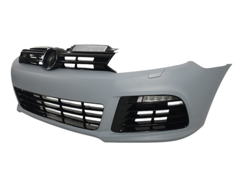 Передній бампер  ( стиль R20 ) на Volkswagen Golf VI 2008-2012 року