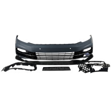 Передній бампер  ( стиль R-Line ) на Volkswagen Passat B8 2014-2019 року