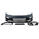 Передній бампер  ( стиль R-Line ) на Volkswagen Passat B8 2014-2019 року